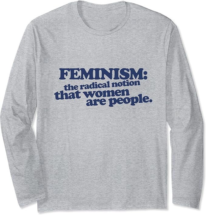 Féministe Feminism Defined Manche Longue Amazon.fr Mode